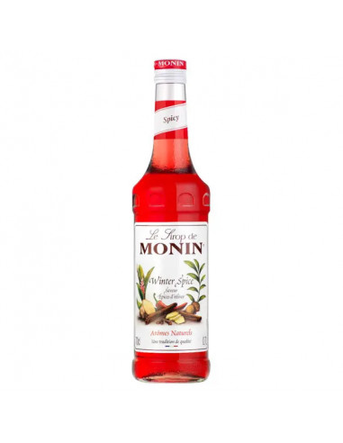 Sirop MONIN Winter Spices 70cl sirop professionnel épices d’hiver pour cafés, chocolats chauds, glaces et cocktails.
