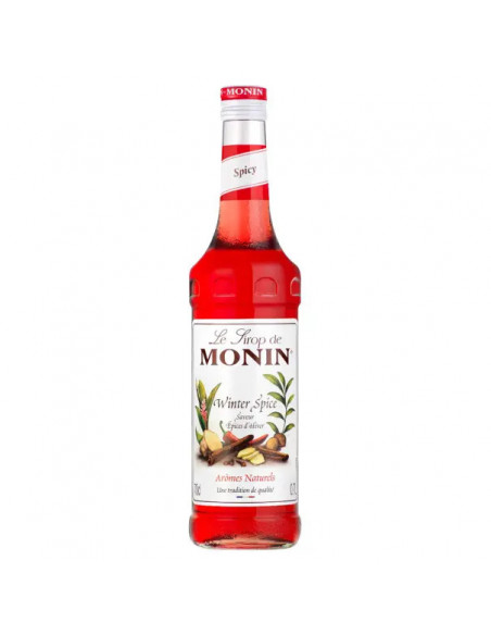 Sirop MONIN Winter Spices 70cl sirop professionnel épices d’hiver pour cafés, chocolats chauds, glaces et cocktails.