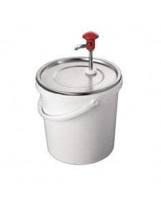 Poussoir seul pour distributeur Maxi Sauce – pompe professionnelle pour dosage précis des sauces en snack, burger et crêperie. 2