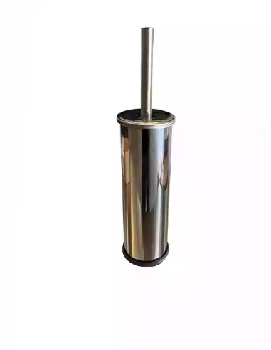 Support balayette toilettes en inox pour sanitaires