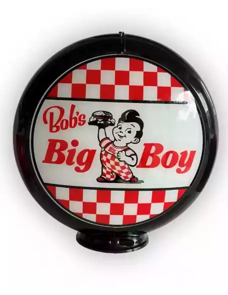 Lot de 2 opalins pour globe de pompe à essence lumineux – accessoire déco rétro américaine pour événements et restauration.