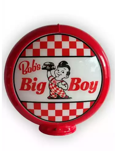 Lot de 2 opalins pour globe de pompe à essence lumineux – accessoire déco rétro américaine pour événements et restauration.