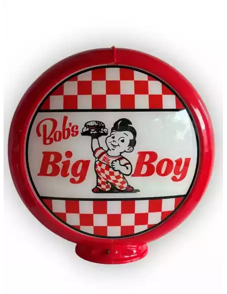 Lot de 2 opalins pour globe de pompe à essence lumineux – accessoire déco rétro américaine pour événements et restauration.