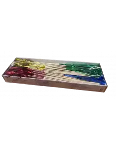 DÉCORS GLACES PALMIERS 15 (h) CM ASSORTI BOIS x100 2