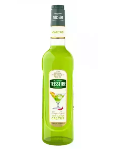 Sirop Teisseire Cactus 70 cl pour cocktails mocktails sodas et boissons fraîches