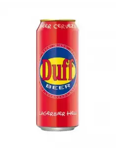 Bière Duff 4.9° 50cl