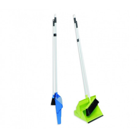 Ensemble pelle et balayette basculante pour nettoyage professionnel