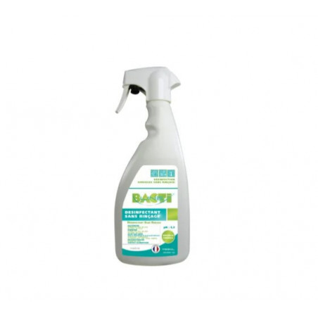 Bactiline désinfectant sans rinçage 750ml x6 | CHR APPRO
