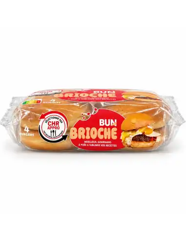 Pain burger brioché extra moelleux professionnel | CHR APPRO