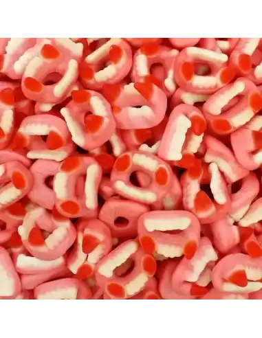 Bonbons Dentier Dracula en sachet de 1 kg