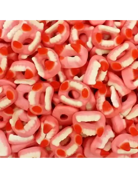 Bonbons Dentier Dracula en sachet de 1 kg