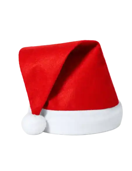 Lot de 10 bonnets Père Noël pour enfants