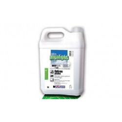 Bidon Odene Pêche Détergent Neutre 5L – nettoyant professionnel parfumé pour sols protégés, cirés et vitrifiés.