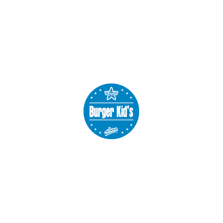 Etiquettes BURGER KIDS x 500 - CHR Appro