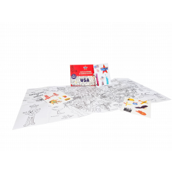 jeu Poster Amerique Coloris et trouve x 200 - CHR Appro