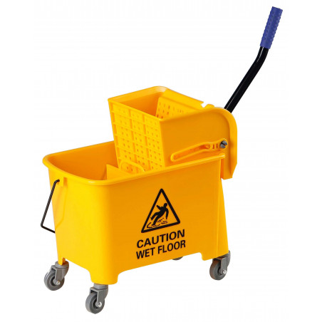 Seau Bibac bucket 20L avec presse pour nettoyage professionnel
