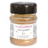 Sucre paillettes or 160g pour décoration de desserts, glaces et boissons