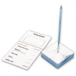 Pique fiche Socle marbre - CHR Appro