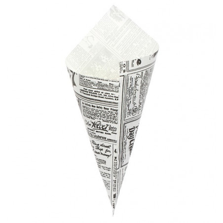 Cornet Ingraissables TIMES 34X24CM  par 1000 - CHR Appro