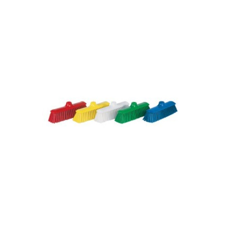 Balai alimentaire blanc 30cm douille droite souple pour nettoyage cuisine
