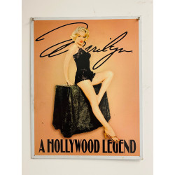 Plaque Métal décorative a holly marilyne 32x40.5 - CHR Appro