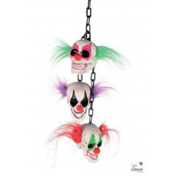 CHAINE AVEC TETES DE CLOWN 50CM - CHR Appro