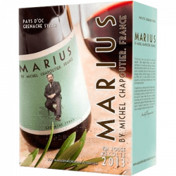 BIB 5L Vin Rouge Michel Chapoutier Marius – vin fruité et équilibré pour CHR