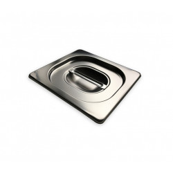 Couvercle inox 304 GN1/6 à poignée - CHR Appro