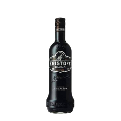 Bouteille de Vodka Eristoff Black 70cl – vodka aromatisée aux fruits rouges et réglisse