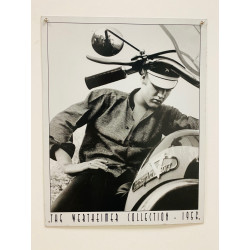 Plaque Métal décorative king moto 32x40.5 - CHR Appro