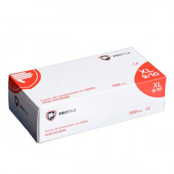 Boîte de gants nitrile noirs T6 S non poudrés x100