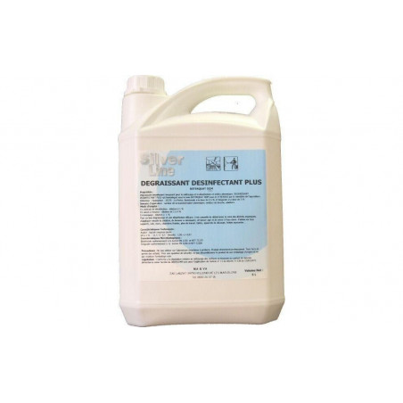 Silver Line dégraissant désinfectant chlore+ 5L | CHR APPRO
