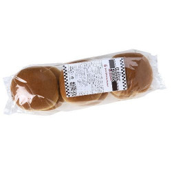 Pain à hamburger Bun Brioche 11cm - carton de 36 pains