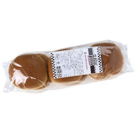 Pain à hamburger Bun Brioche 11cm - carton de 36 pains