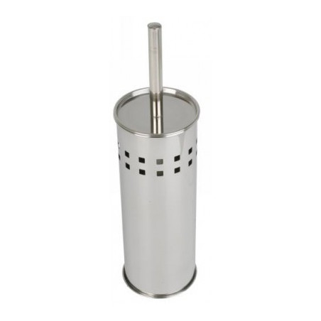 Porte balayette toilettes en inox pour sanitaires