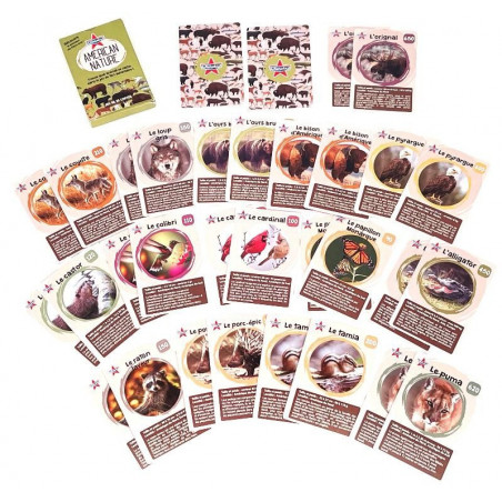 Jeu americaine nature Memphis x100 - CHR Appro