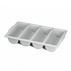 Ramasse Couv .Plastique Gris 4 Cases - CHR Appro