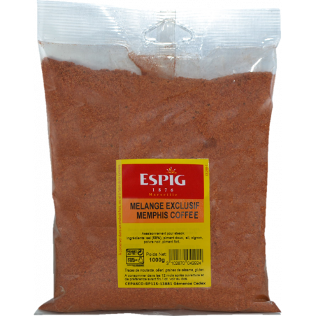 Mélange Exclusif Epices Memphis 1Kg - CHR Appro
