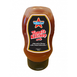 Ketchup bouteille 320 g – lot de 12 pour crêperies, snacks et fast-foods.