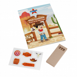 Kit Coloriage avec stickers x300 - CHR Appro