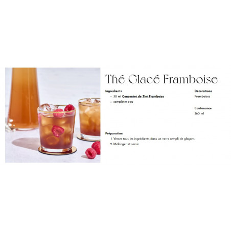 CONCENTRÉ Monin DE THÉ FRAMBOISE 70cl - CHR Appro