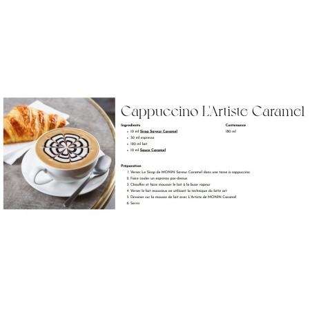 SIROP Monin SAVEUR CARAMEL 70cl - CHR Appro