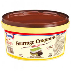 Croquant pistache 3KG Ancel pour desserts et glaces
