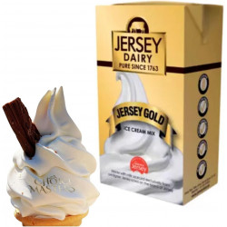 Mélange pour crème glacée Jersey Gold 12x1L pour glacier pro