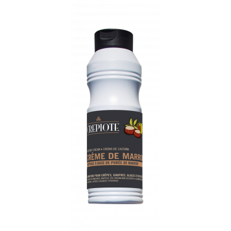 Topping Marron 1KG pour garniture gourmande crêpes et pâtisseries