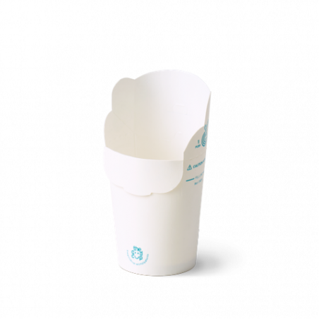 Pots Milkshake Aqueous 16oz - Lot de 800 | CHR Appro