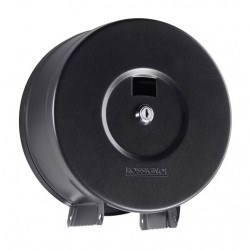 Rossignol - Distributeur de papier WC professionnel noir