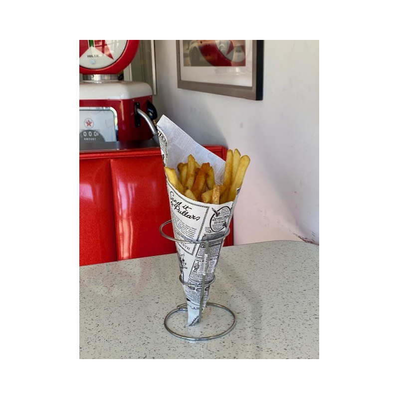 12 Supports pour Cornet à frite 34X24CM