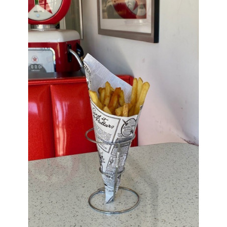 12 Supports pour Cornet à frite 34X24CM