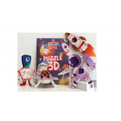 Jeu de construction espace 3D – 200 pièces – activité enfants collectivité